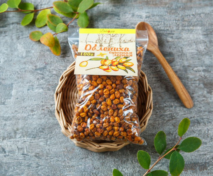 7254 Облепиха сушеная Вкусляндия 