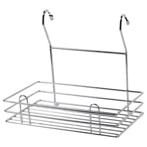 Полка одноярусная Delinia 285х190х255 мм цвет хром