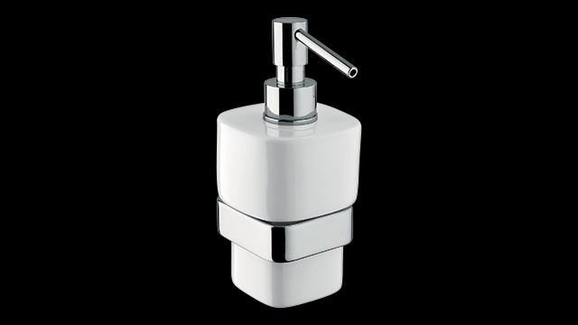 MO128 Дозатор для жидкого мыла, настенный, керамический 0,4 л bagno&associati MODULO Bagno & Associati