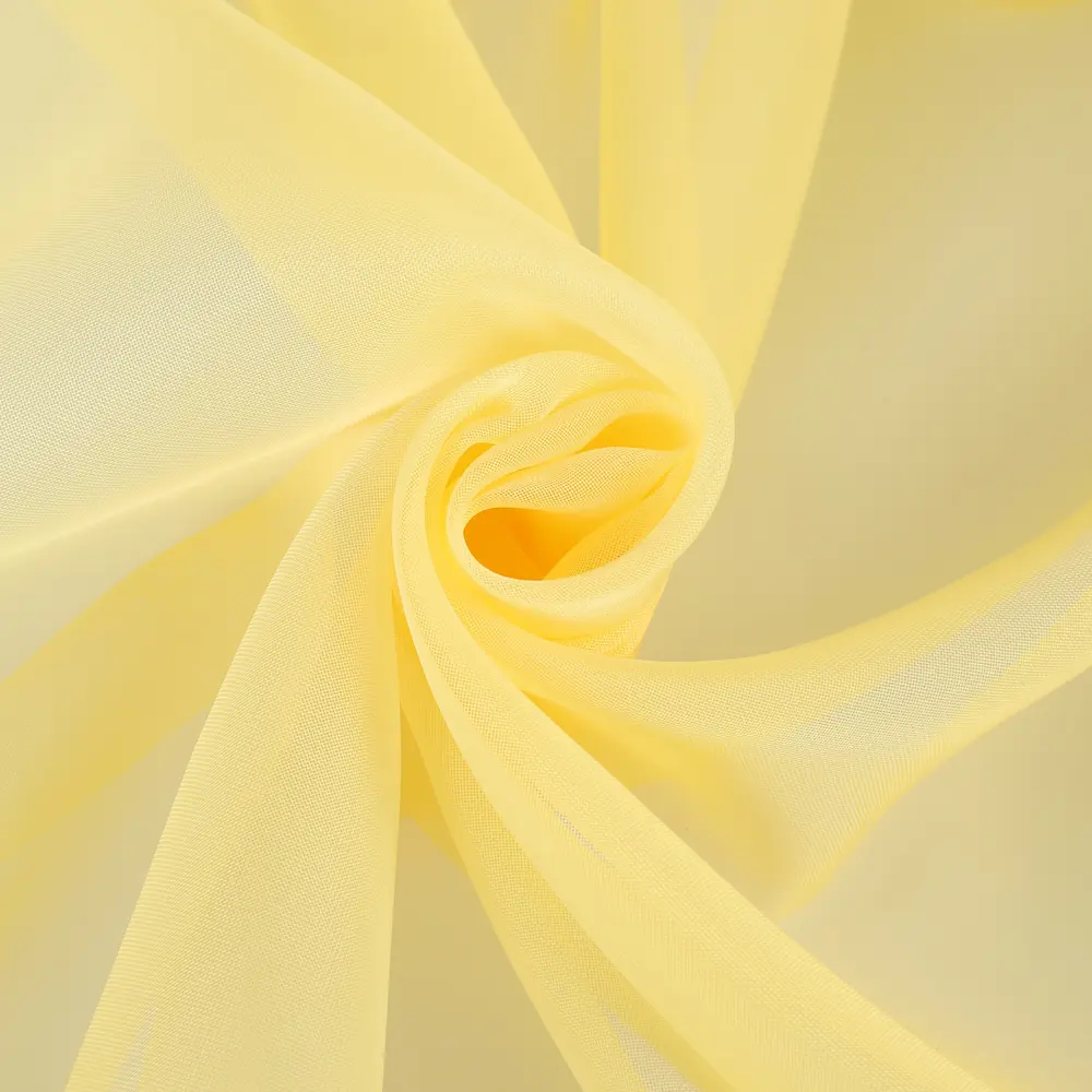 INSPIRE Polyone Banana - тюль вуаль светло-желтый 300×280 см 89297637 STLM-1422559 - Вид №1
