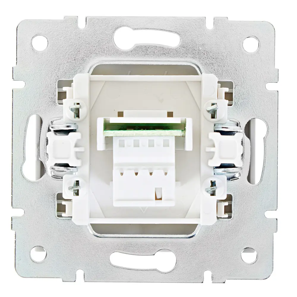 Телефонная розетка встраиваемая Lezard Rain RJ11, цвет бежевый 17753949 STLM-2193862  - Вид №3