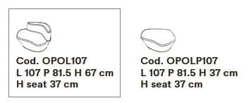 Кожаное кресло Tacchini ARCH-00075728 - Вид №3
