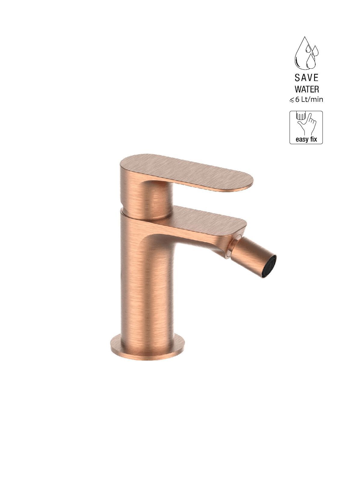 Смеситель для биде без слива с ограничителем расхода Rubinetterie Frattini Lea ARCH-00143176 - Вид №13