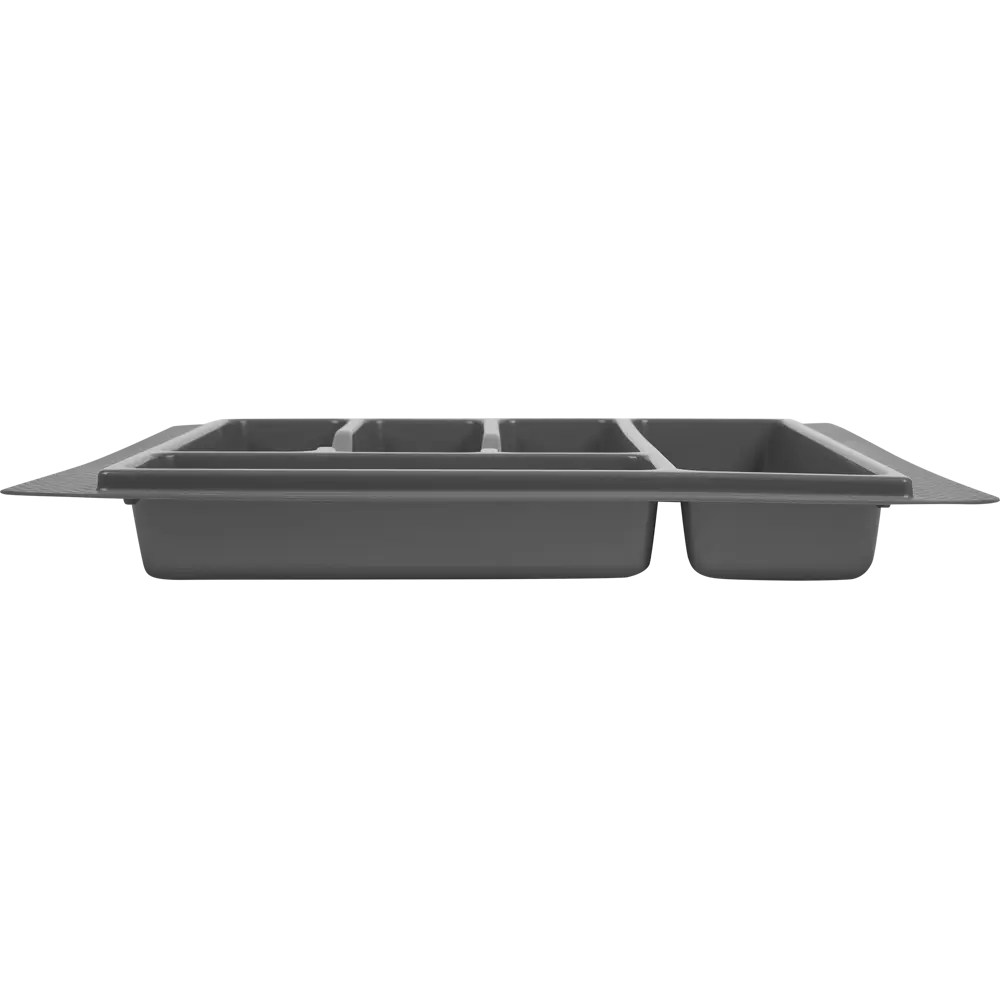 Лоток для столовых приборов Edson 40x45 см пластик цвет серый 84462080 STLM-2017528  - Вид №2