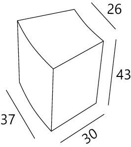 ELITE TO BE Табурет из металла, вырезанного лазером sun-id-1485305 - Вид №2