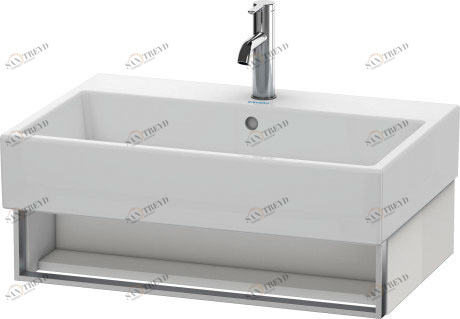 VA602602222 Тумбочка подвесная Vero Air #VA6026 684 x 431 мм Белый глянцевый декор Duravit