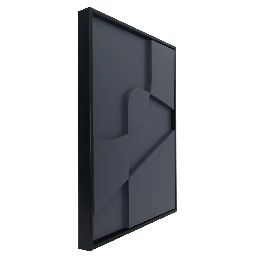 Декоративное панно Геометрия полистирол черный 40x50 см Santreyd STLM-2111132 - Вид №1