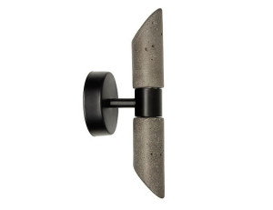 Бетонный настенный светильник с фиксированной рукояткой