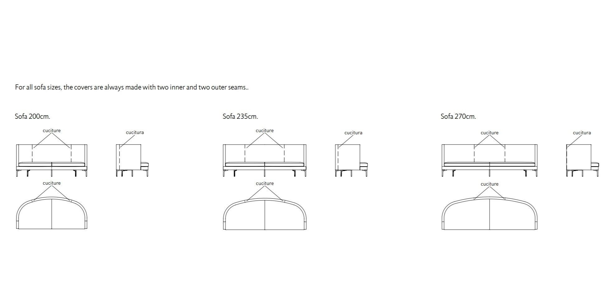 Ткань диван Living Divani клан ARCH-00124596 - Вид №4