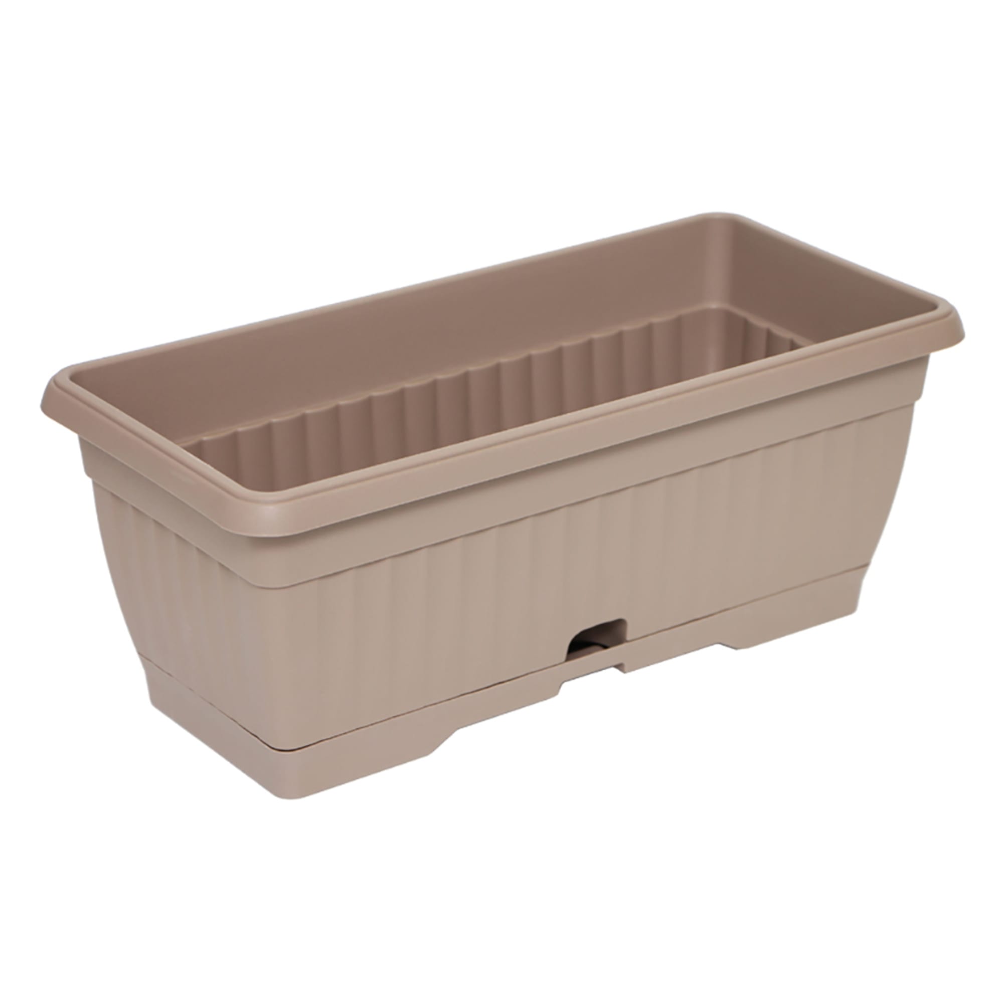 89095028 Балконный ящик 19x16x40 см v12.2 л пластик мокко Santreyd 