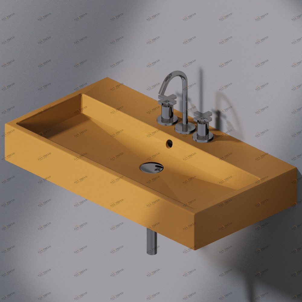 L278T1R3V4.133 Подвесная раковина настенная прямоугольная A. e T. Italia AeT ITALIA 