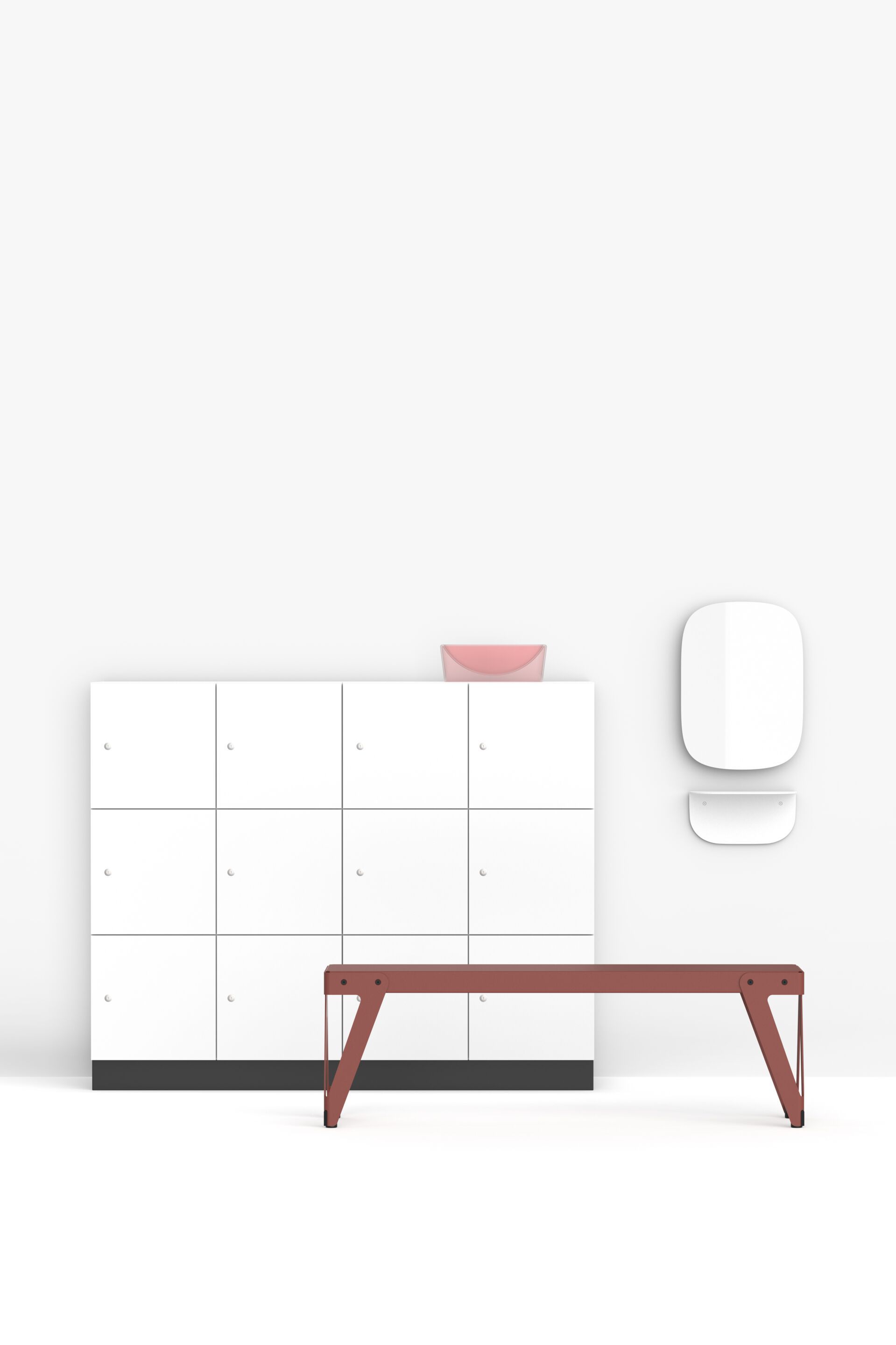 Алюминиевая полка с порошковым покрытием FUNCTIONALS слайд ARCH-00146595 - Вид №10