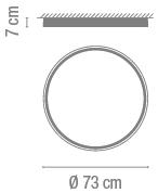 Vibia Светодиодный потолочный светильник Up sun-id-1349539 - Вид №4