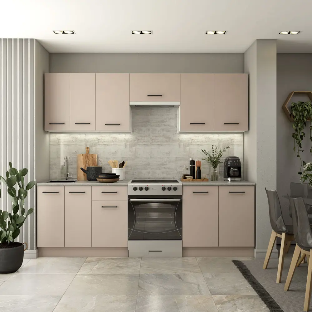 Напольный шкаф Орель 40x85x60 см ЛДСП цвет бежевый Santreyd STLM-2140528 - Вид №7