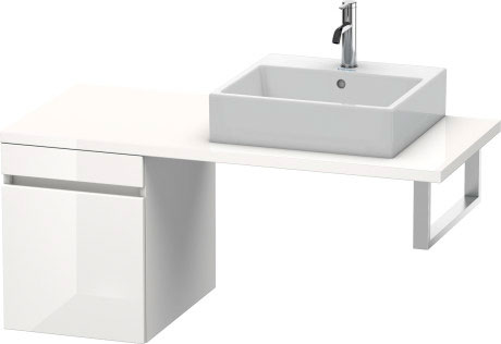 DS533107979 Шкафчик для консоли DuraStyle #DS5331 400 x 548 мм Орех натуральный, декор Duravit - Вид №2