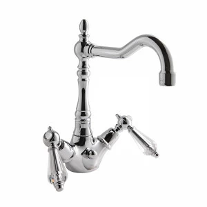 F5411C Cмеситель дл я раковины с вращающимся изливом FIMA CARLO FRATTINI Herend Chic