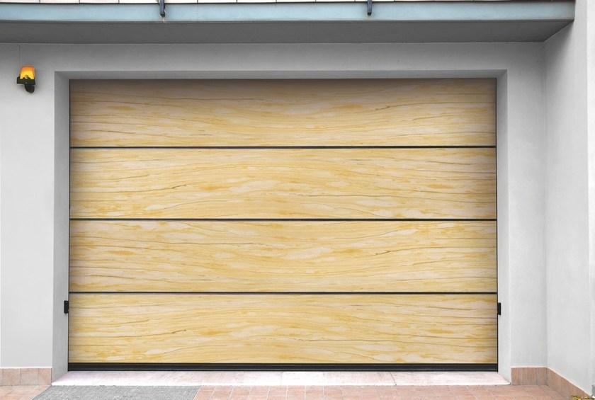 Breda Секционные гаражные ворота из песчаника Le perle sun-id-1447788 - Вид №1