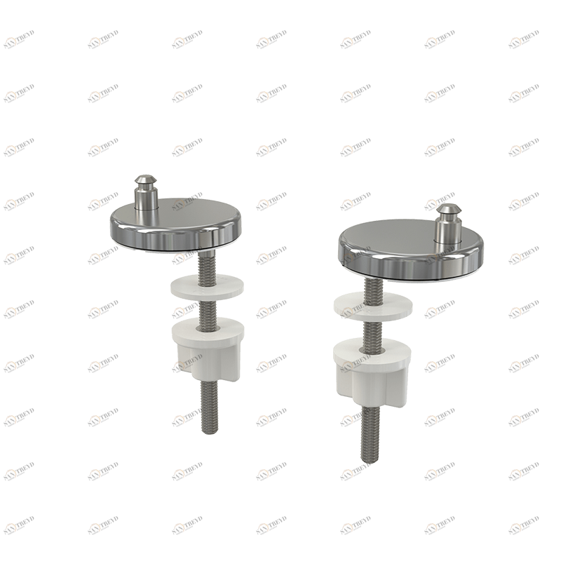 Петли с нижним монтажом, крышка из нержавеющей стали ALCAPLAST P106