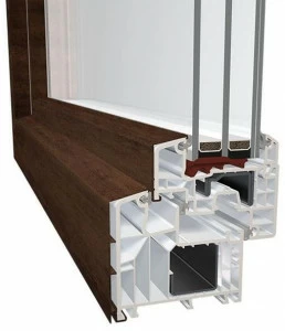 Diquigiovanni Окна из алюминия и пвх с тройным остеклением Dqg 85