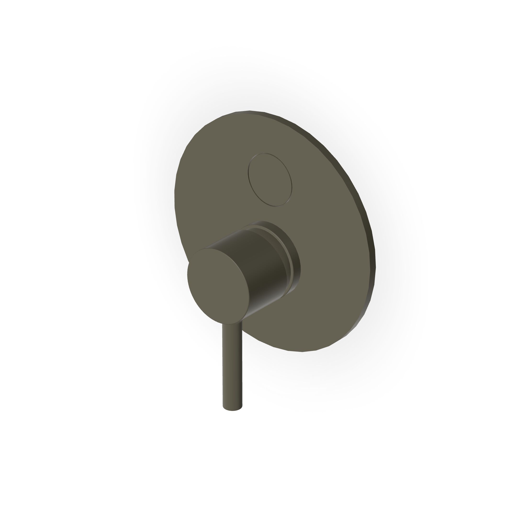 Однорычажный настенный смеситель для ванны / душа с переключателем Zucchetti Pan S ARCH-00126819 - Вид №17