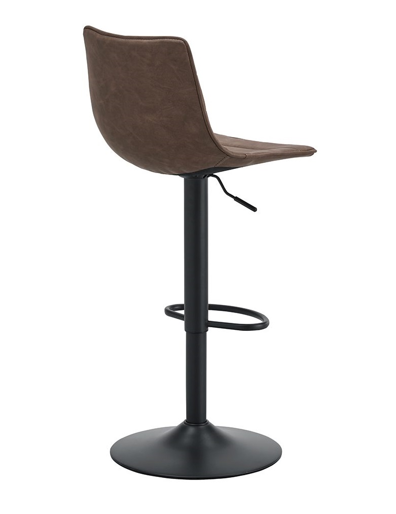 Стул барный со спинкой коричневый из экокожи "Салвадор" STOOL GROUP  00-3946052 Коричневый  - Вид №7