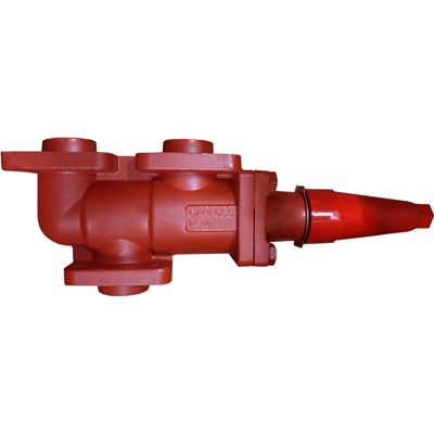 Danfoss DSV — многоходовые запорные клапаны для предохранительных клапанов DSV 2 Клапан запорный двойной 148F3008 