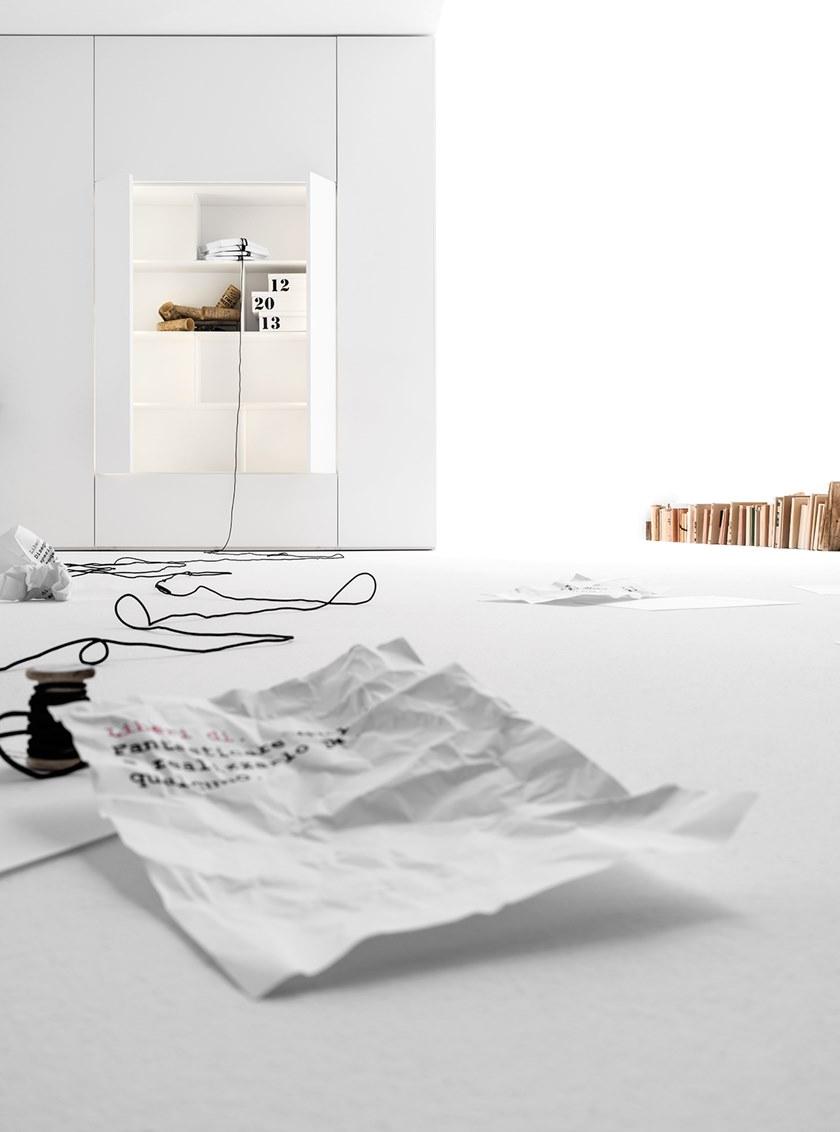 Caccaro Модульный деревянный лакированный стеллаж Roomy sun-id-1454865 - Вид №2