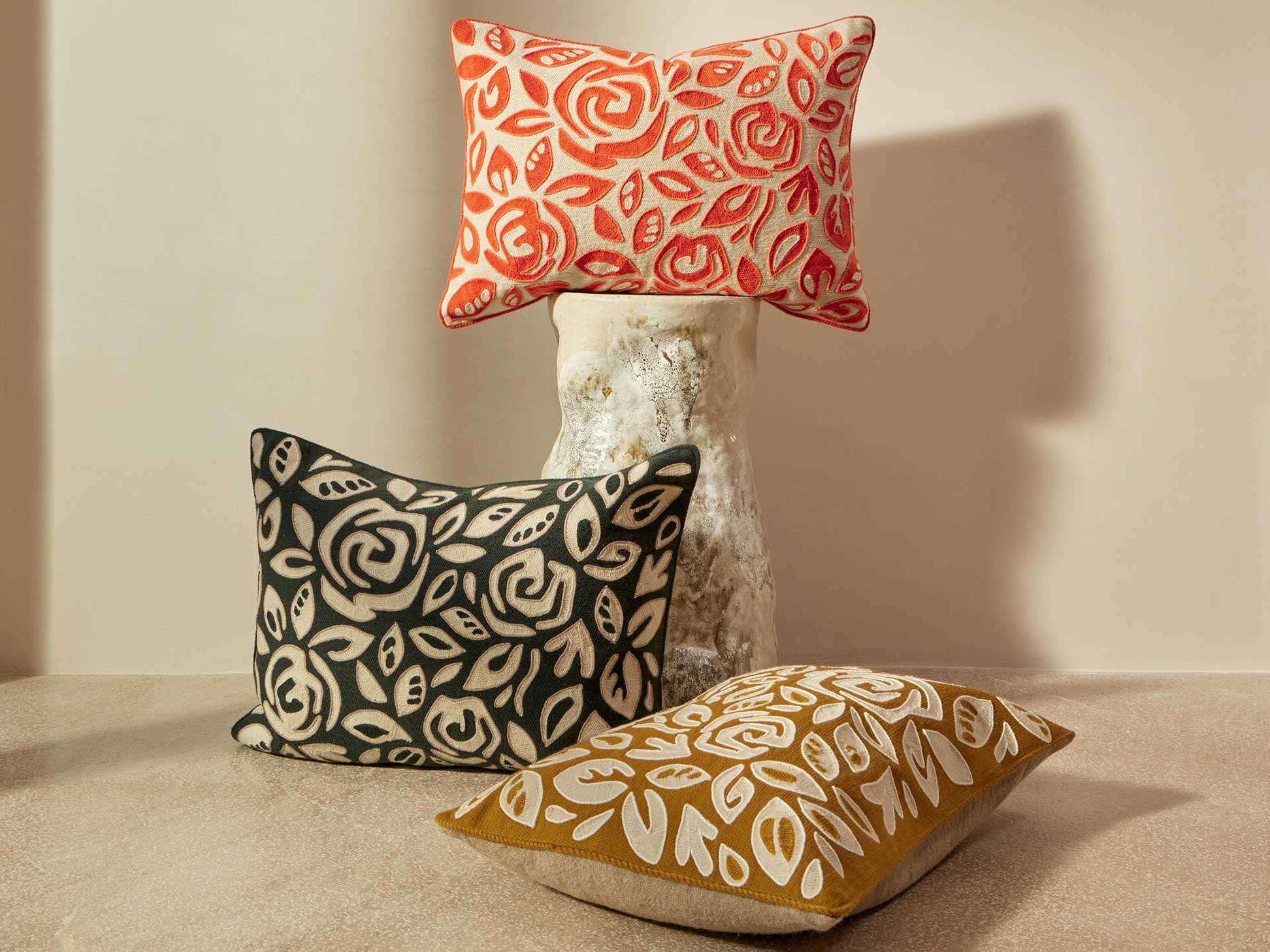 Прямоугольная подушка из льна и хлопка Élitis AIMÉE ARCH-00091759