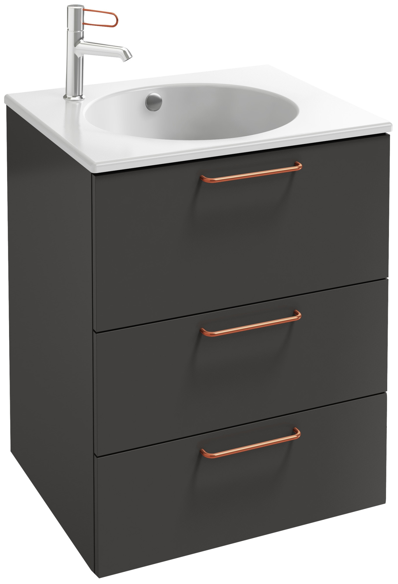 EB2530-R7-N14 Тумба под столешницу 60 см, 3 ящика, бронзовая ручка JACOB DELAFON ODÉON RIVE GAUCHE ODEON RIVE GAUCHE