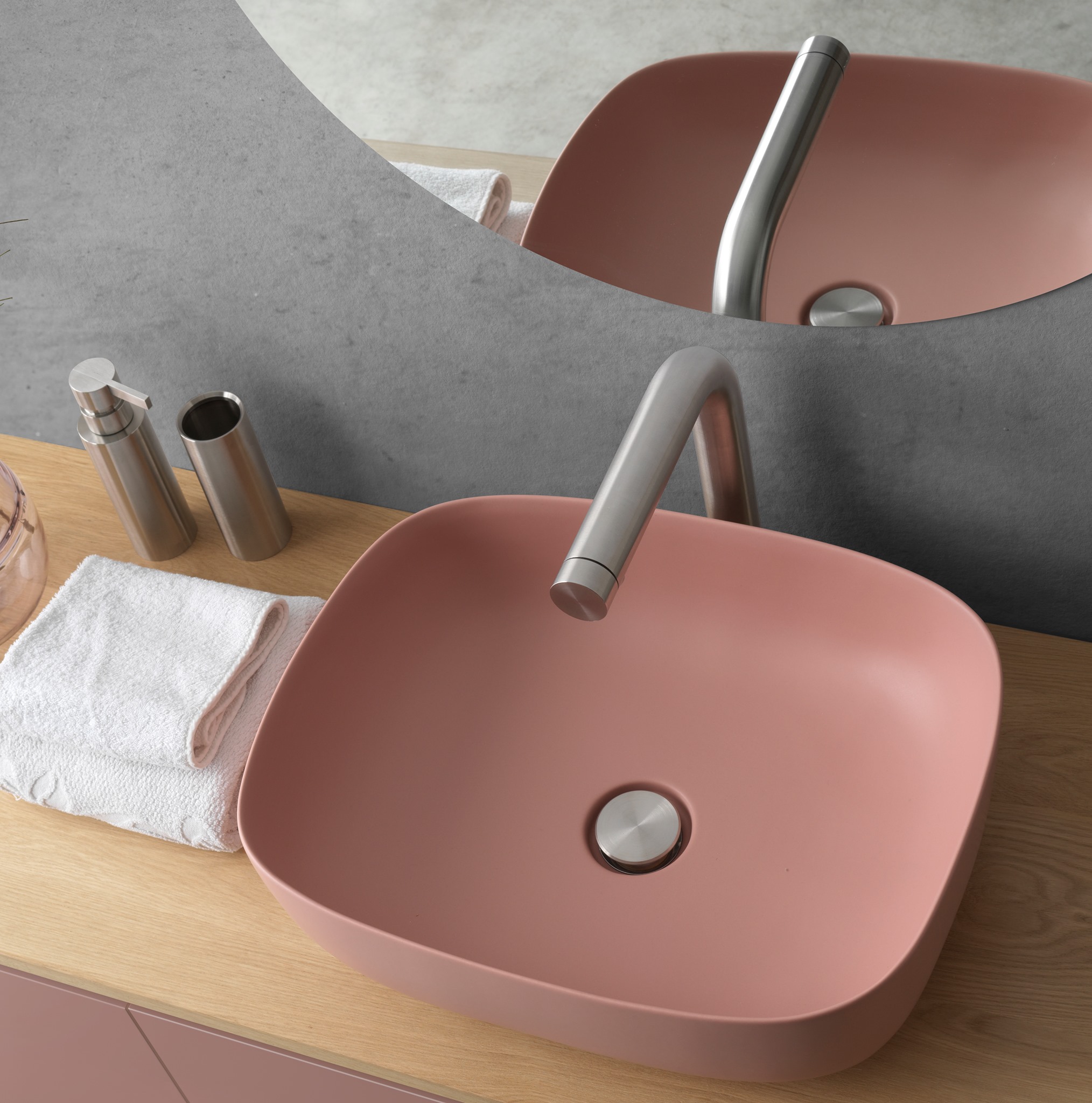 C376M1L50.101 Тумба подвесная с 1 выдвижным ящиком A. e T. Italia MATCH Белый матовый AeT ITALIA - Вид №7