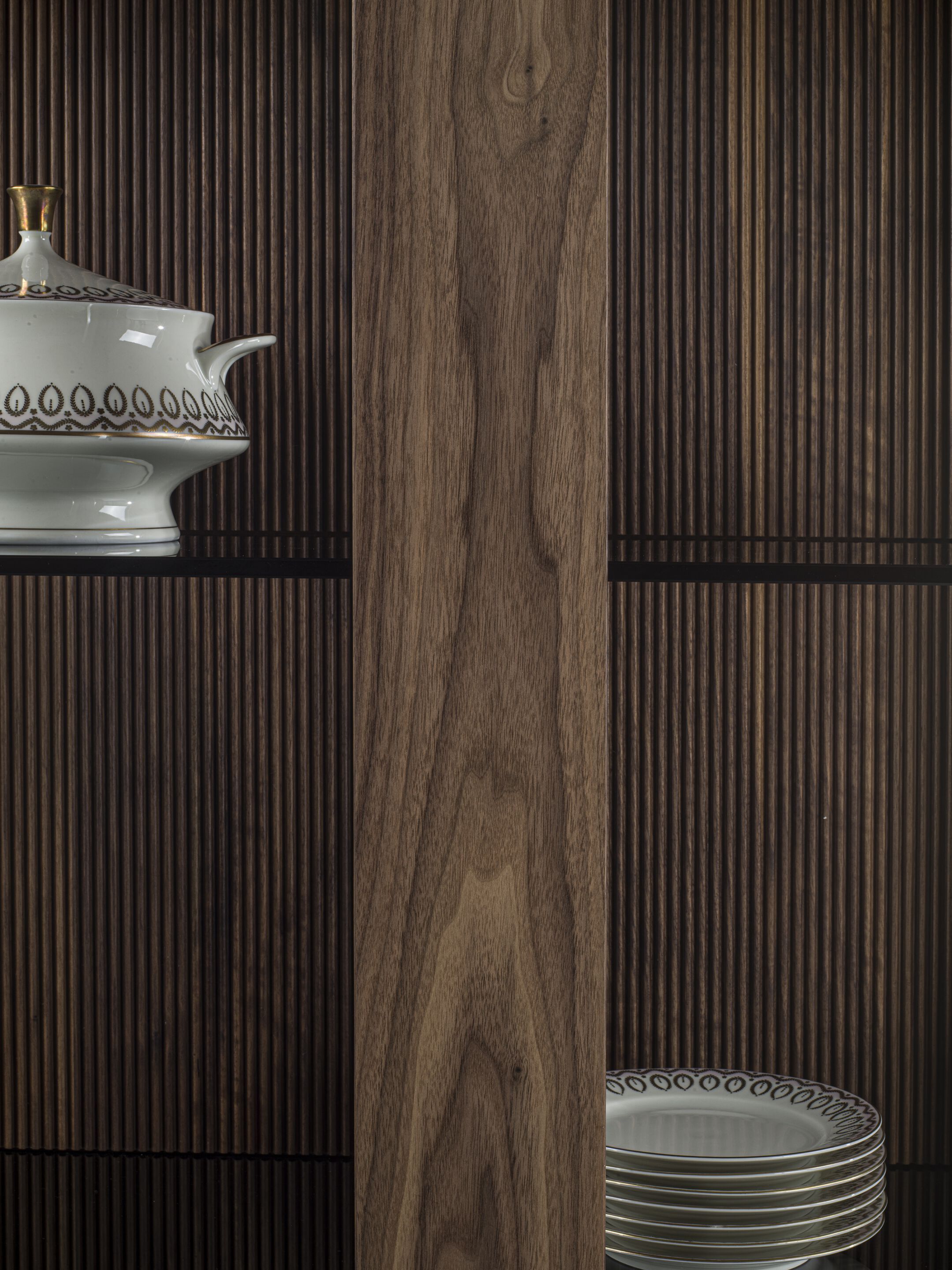 Высокий шкаф из массива дерева с комодом Riva 1920 Revo ARCH-00073583 - Вид №7