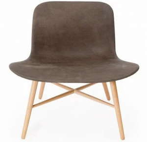 NORR11 Мягкое кожаное кресло Langue