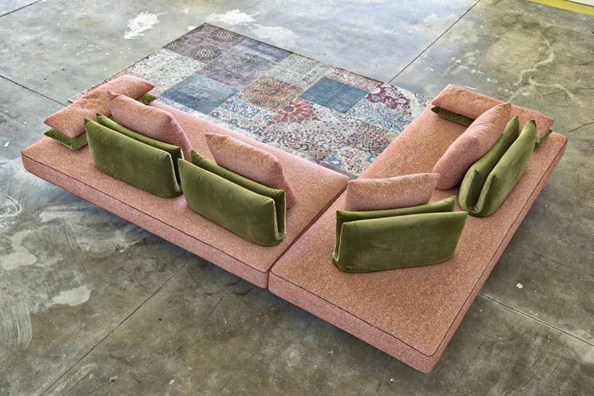 Gobbo Salotti 2-х местный тканевый диван со съемным чехлом sun-id-1502936 - Вид №9