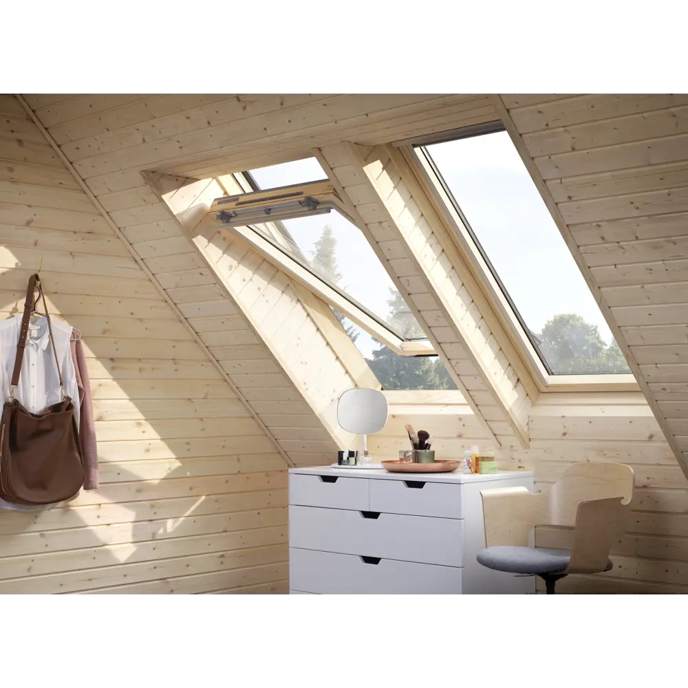Окно мансардное Velux GZR CR02 3050 дерево/алюминий 55x78 см 17810616 STLM-2163562  - Вид №4