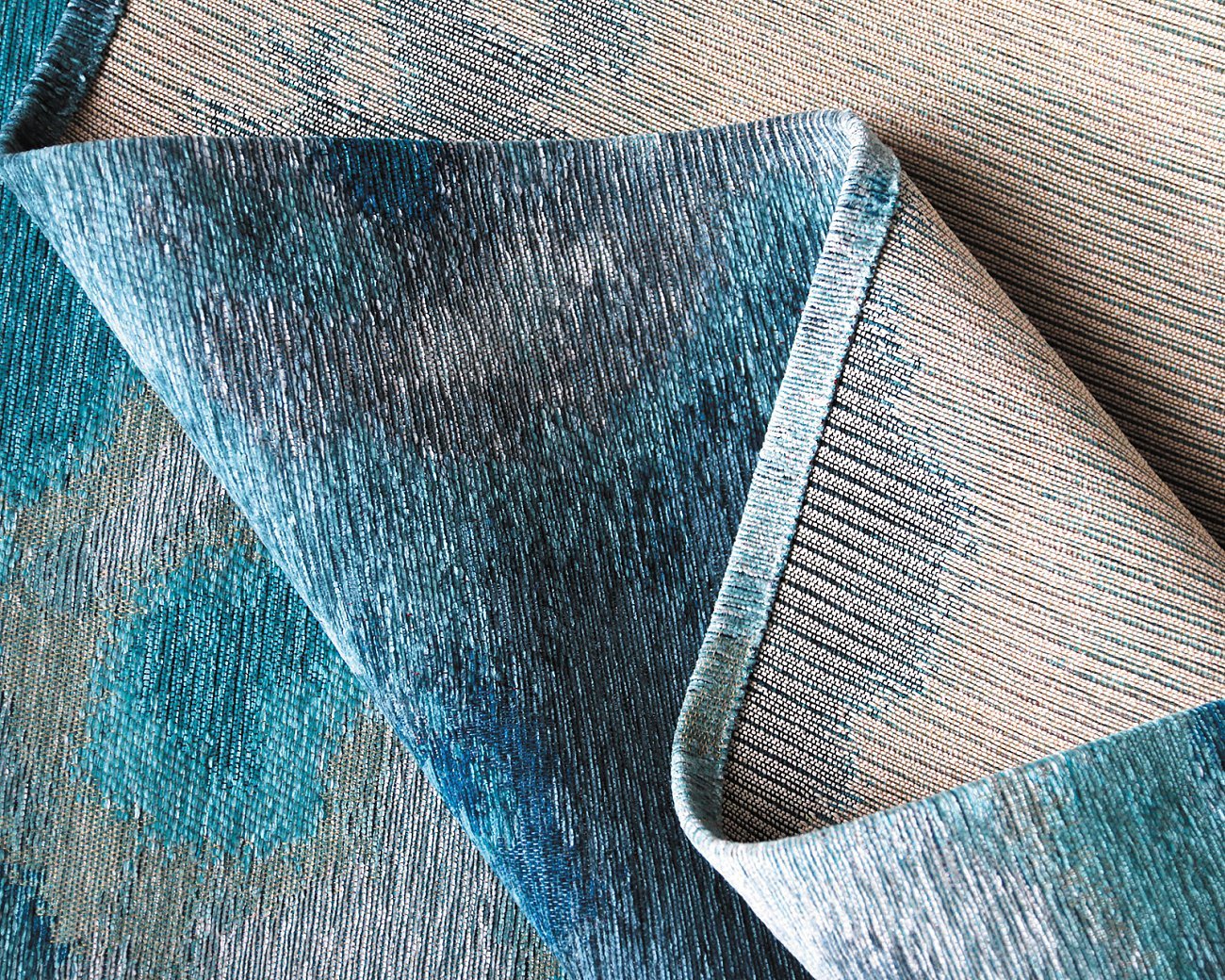 Ковер ALINA DELPHI 200x290 ARBEN DECOR MAGIC ДИЗАЙНЕРСКИЕ, ALINA 321705 Синий;бирюзовый  - Вид №1