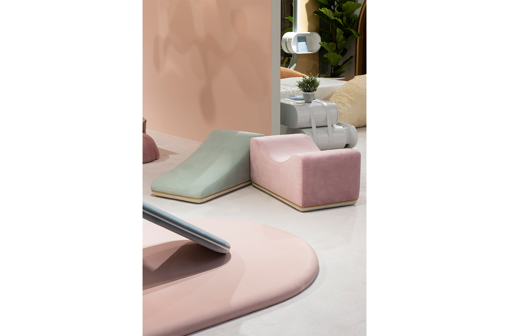 CIST695 Детские пуфики Пузыристый слайд Circu  - Вид №20