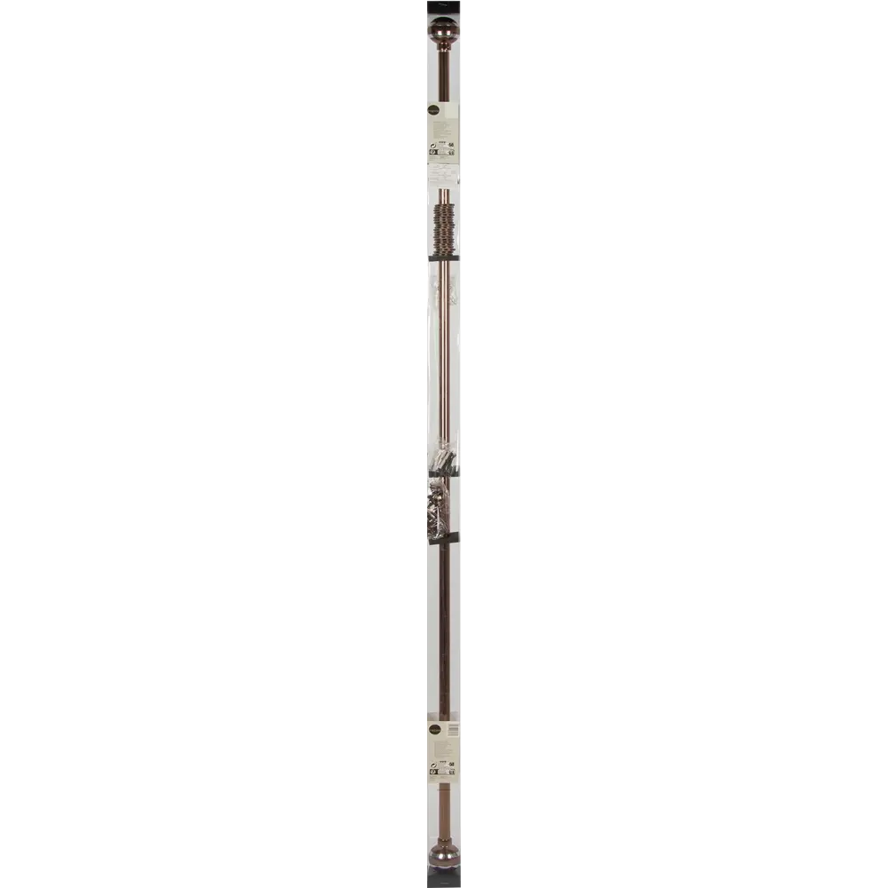 Карниз раздвижной однорядный Inspire 160-300 см наконечник шар цвет коньячный 82544815 STLM-2049570  - Вид №4