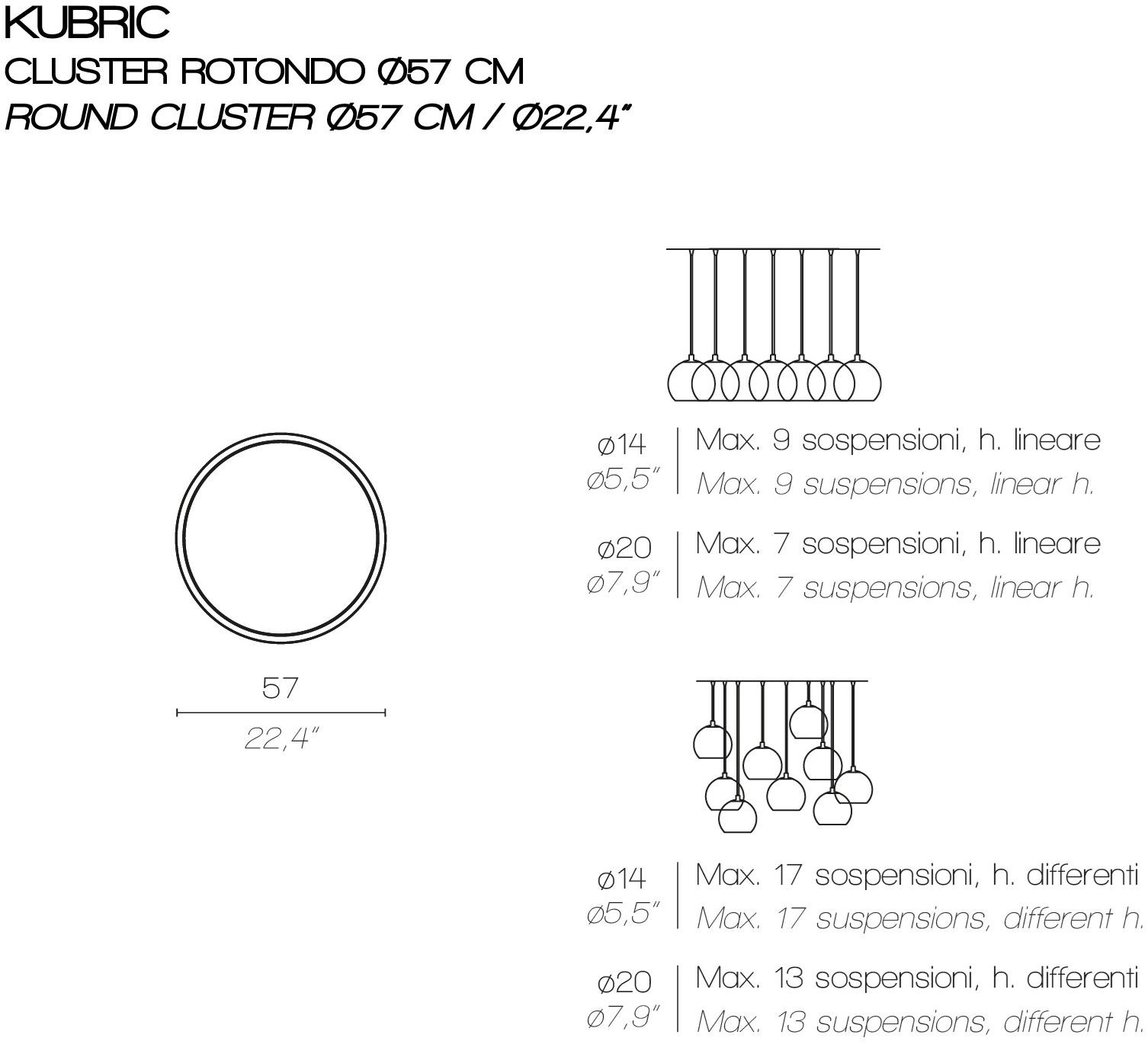 Contardi Светодиодная подвесная лампа Kubric sun-id-1349893 - Вид №19