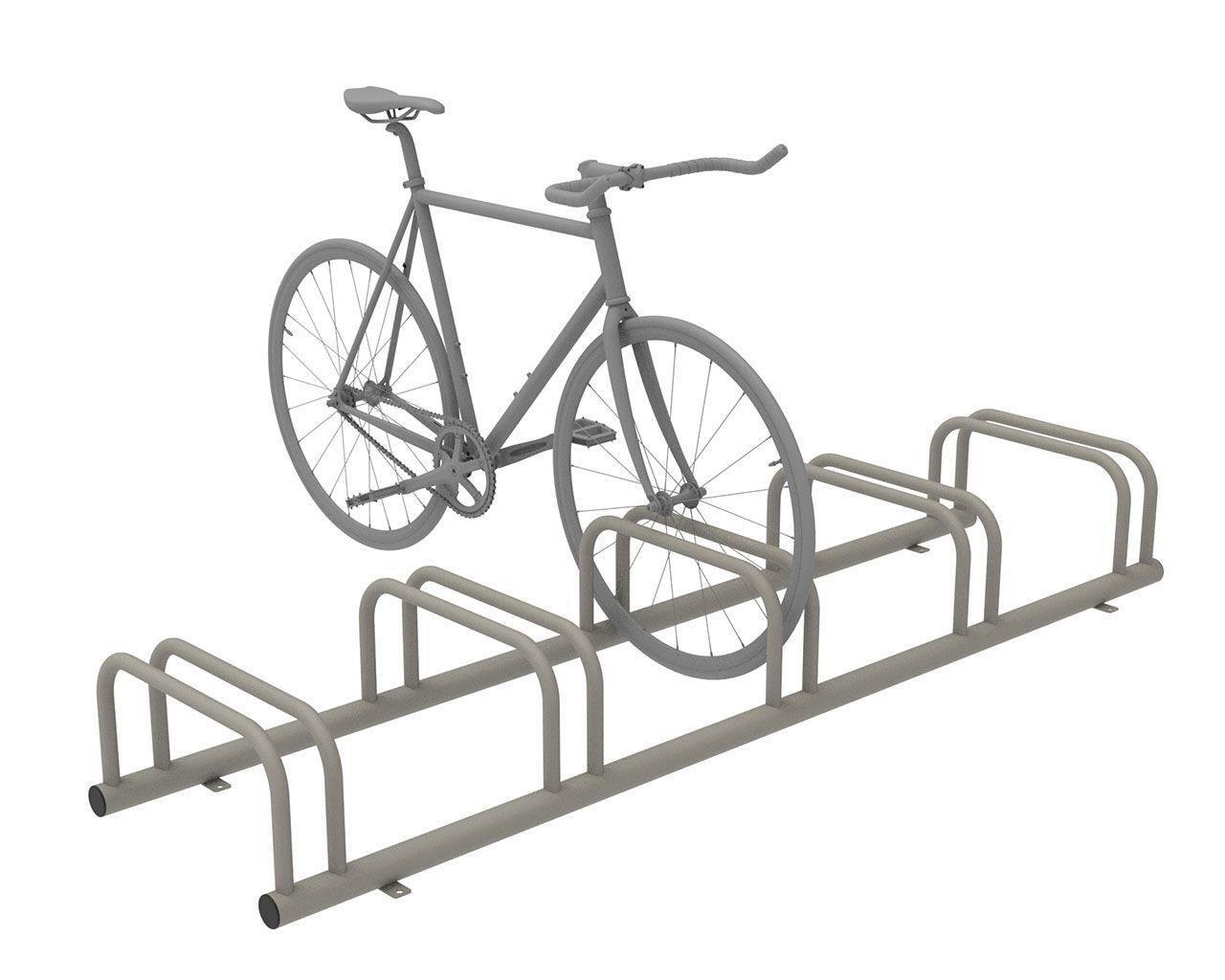 Стойка для велосипедов из оцинкованной стали Lazzari FAST ARCH-00051467 - Вид №8