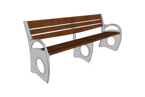 FSRT47 Скамейка Леда  Forms-surfaces