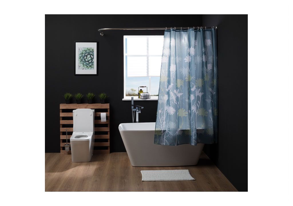 Шторка для ванны Aquanet SC7040B 180см, одуванчики  - Вид №1