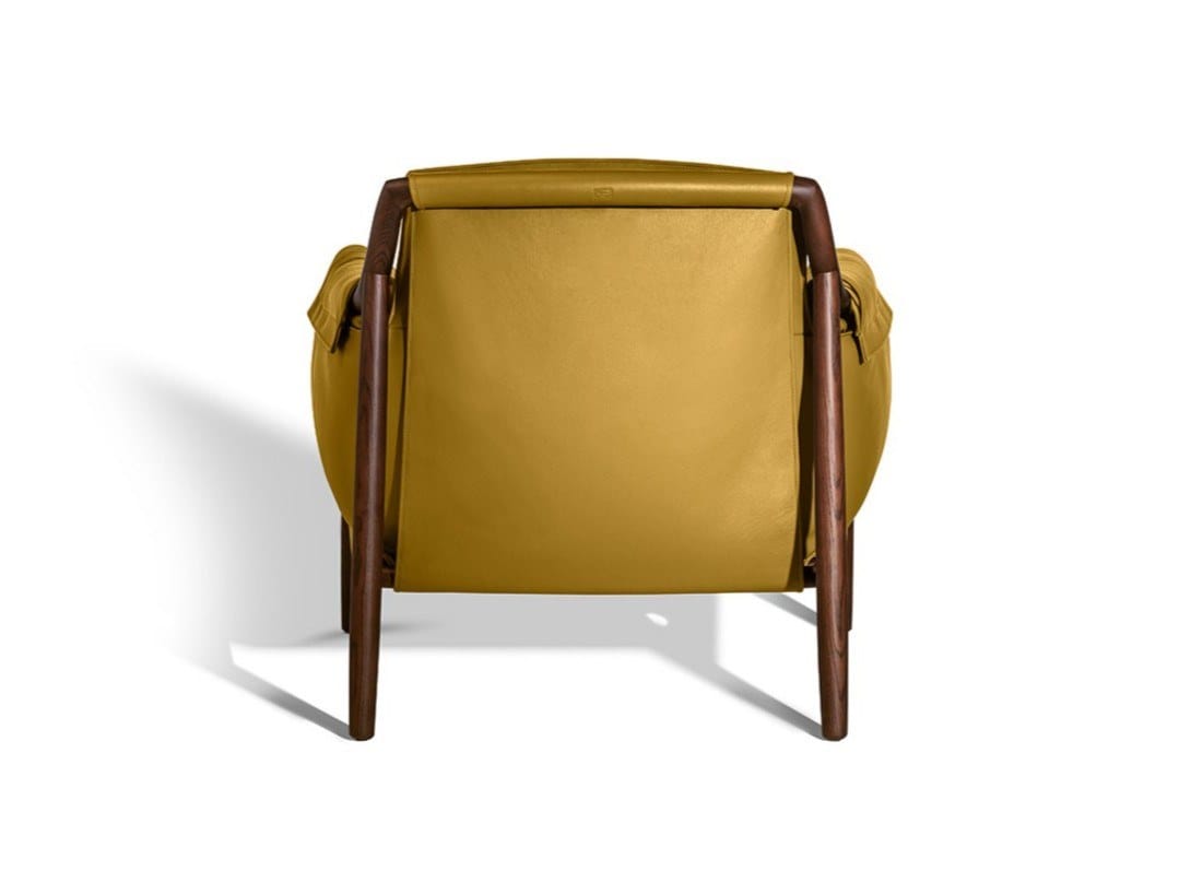 Кожаное кресло с подлокотниками Poltrona Frau коллекция-диваны и кресла ARCH-00036264 - Вид №11