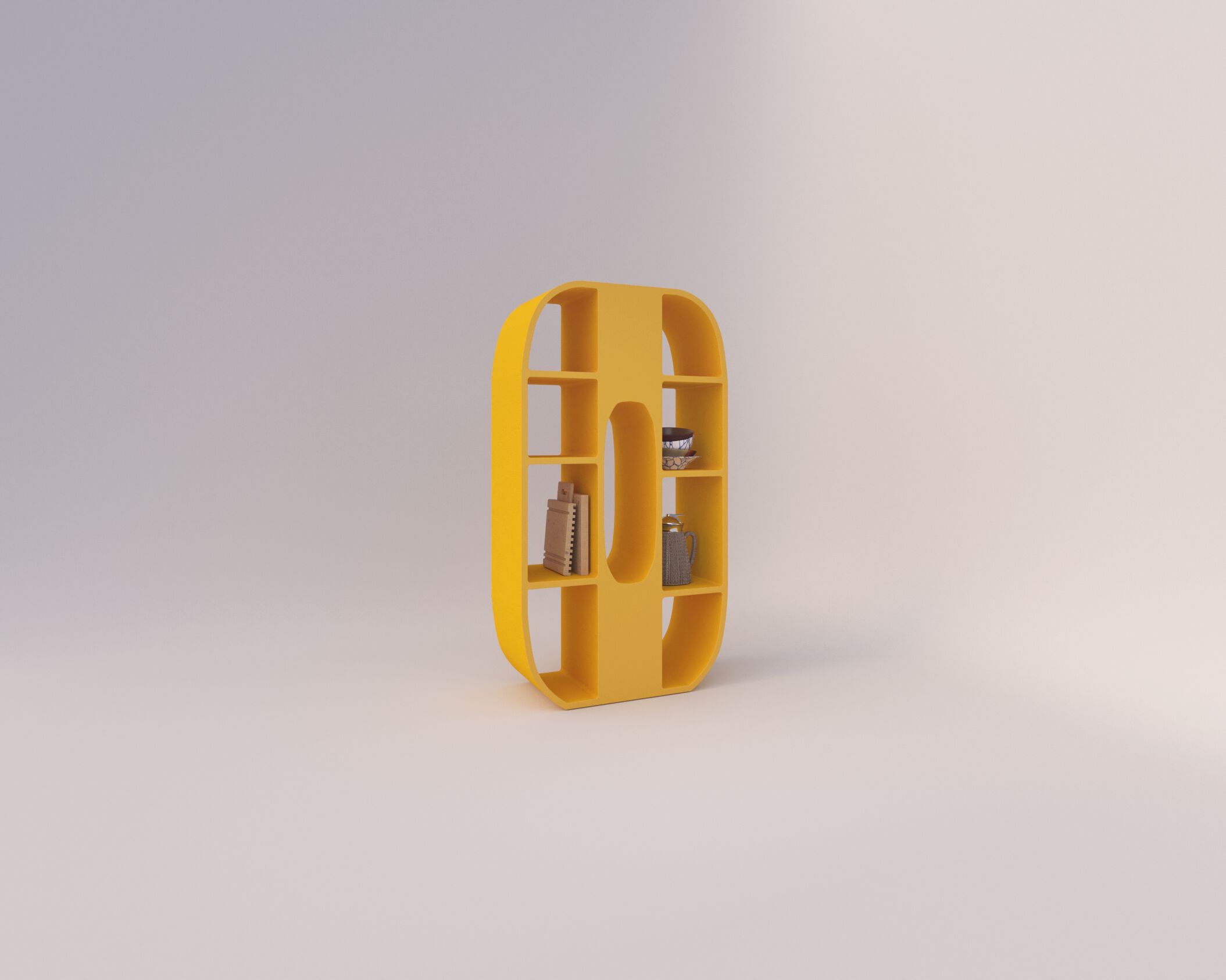 Мебель контейнеры в бетонной конструкции Voltan 555 ARCH-00065661 - Вид №29