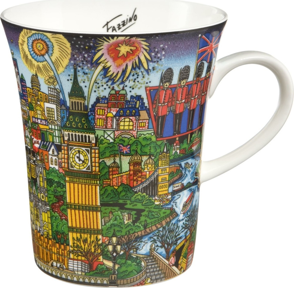 10638383 Goebel Кружка "Огни Лондона" 0.4 FAZZIN Фарфор 