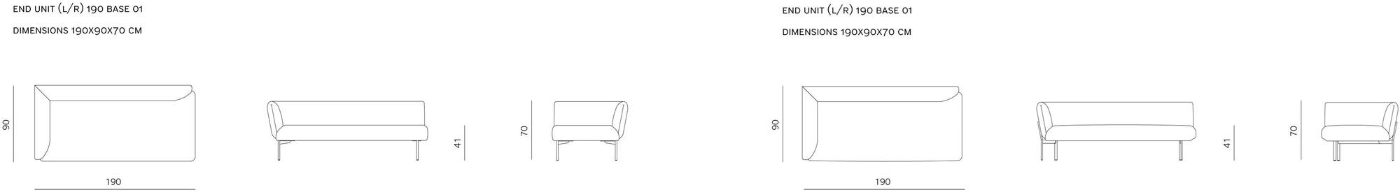 prostoria 3-х местный тканевый диван Impression sun-id-1504247 - Вид №3