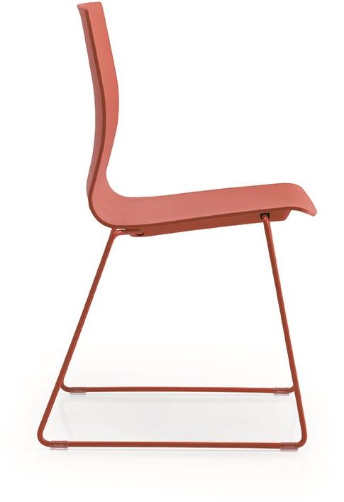 Sesta Стул для конференций, штабелируемый салазками из полипропилена Q3 sun-id-1347612 - Вид №3