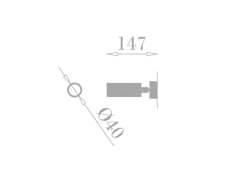 Латунный светодиодный потолочный светильник 247LAB RB ARCH-00124560 - Вид №3