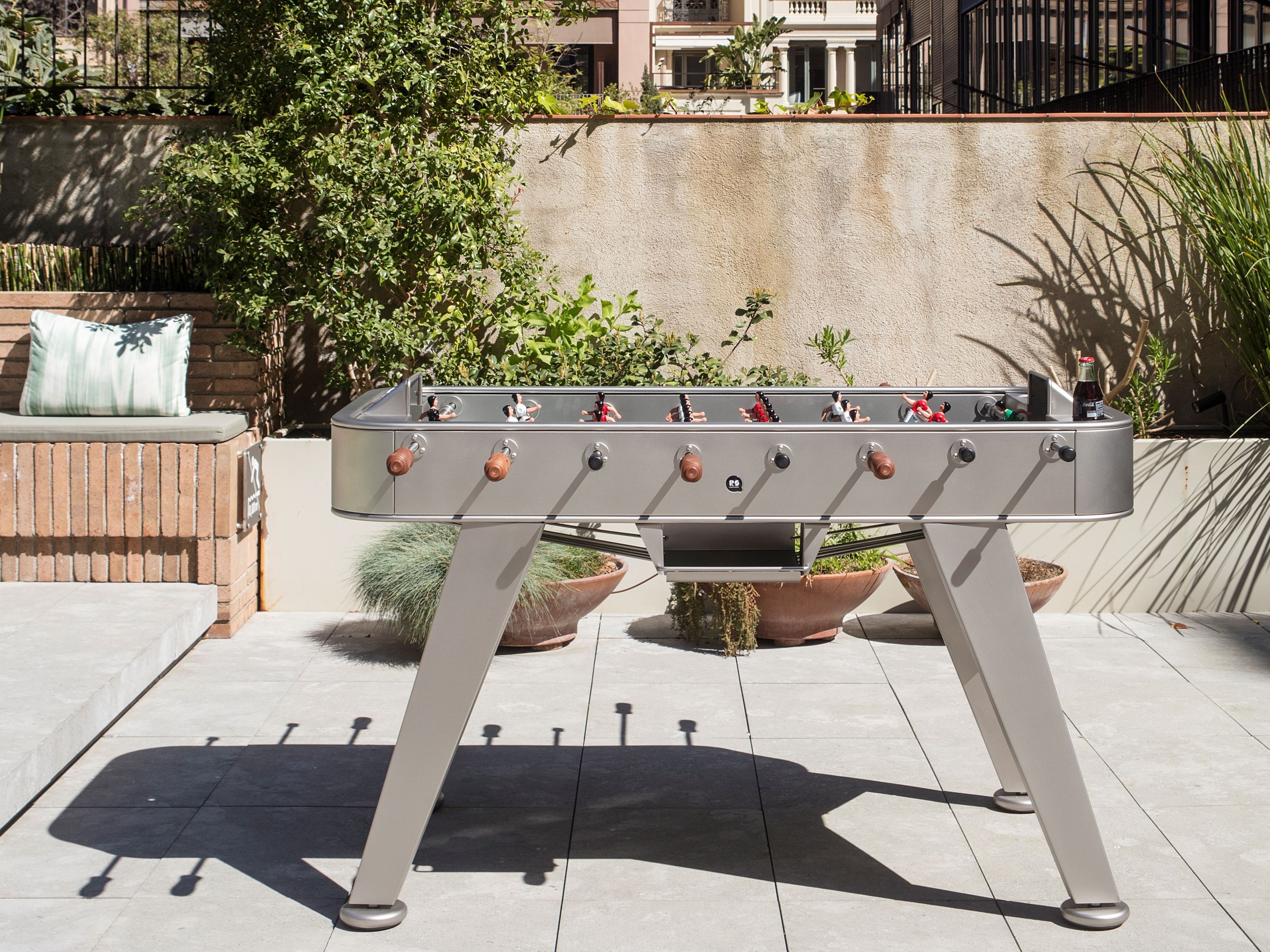 Нержавеющая сталь Calciobalilla для внутреннего и наружного применения RS Barcelona RS2 OUTDOOR FOOTBALL TABLE ARCH-00142407 - Вид №9