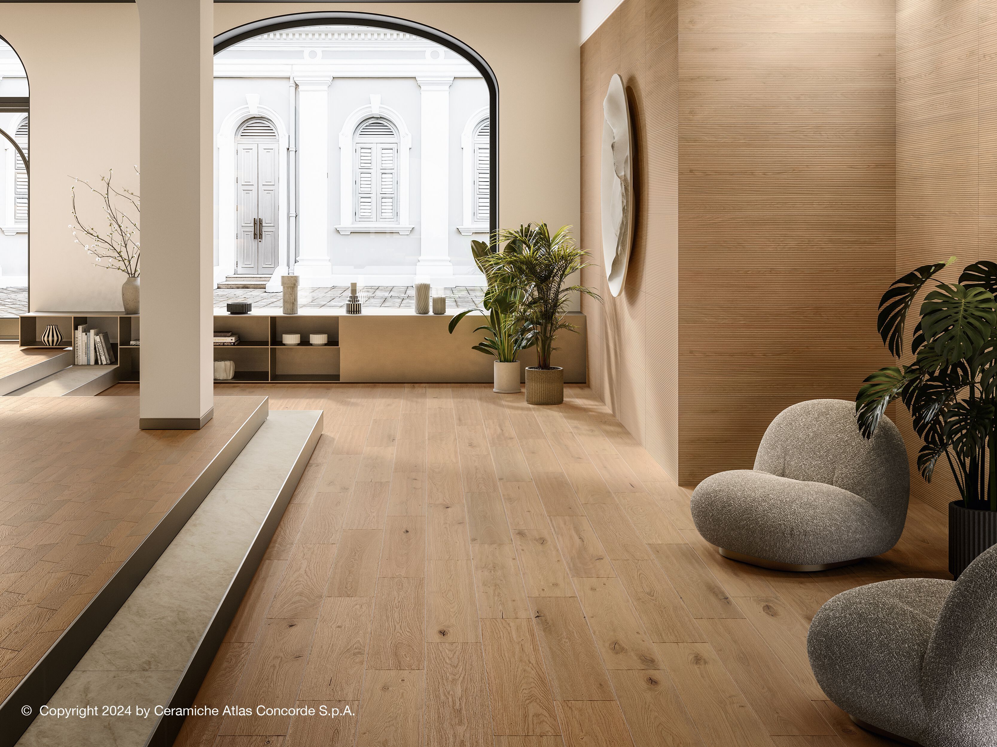 Керамогранит с эффектом дерева Atlas Concorde журнал ARCH-00052398 - Вид №7