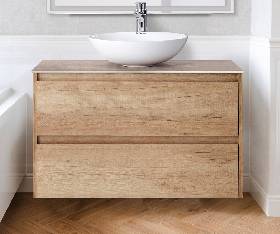 Мебель для ванной BelBagno KRAFT-800-2C-SO-RNN  - Вид №2